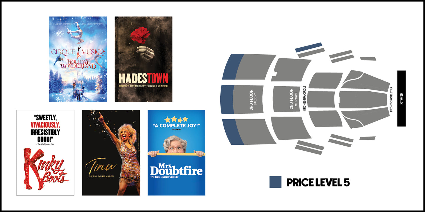 Broadway Series Gold A - Price Level 5