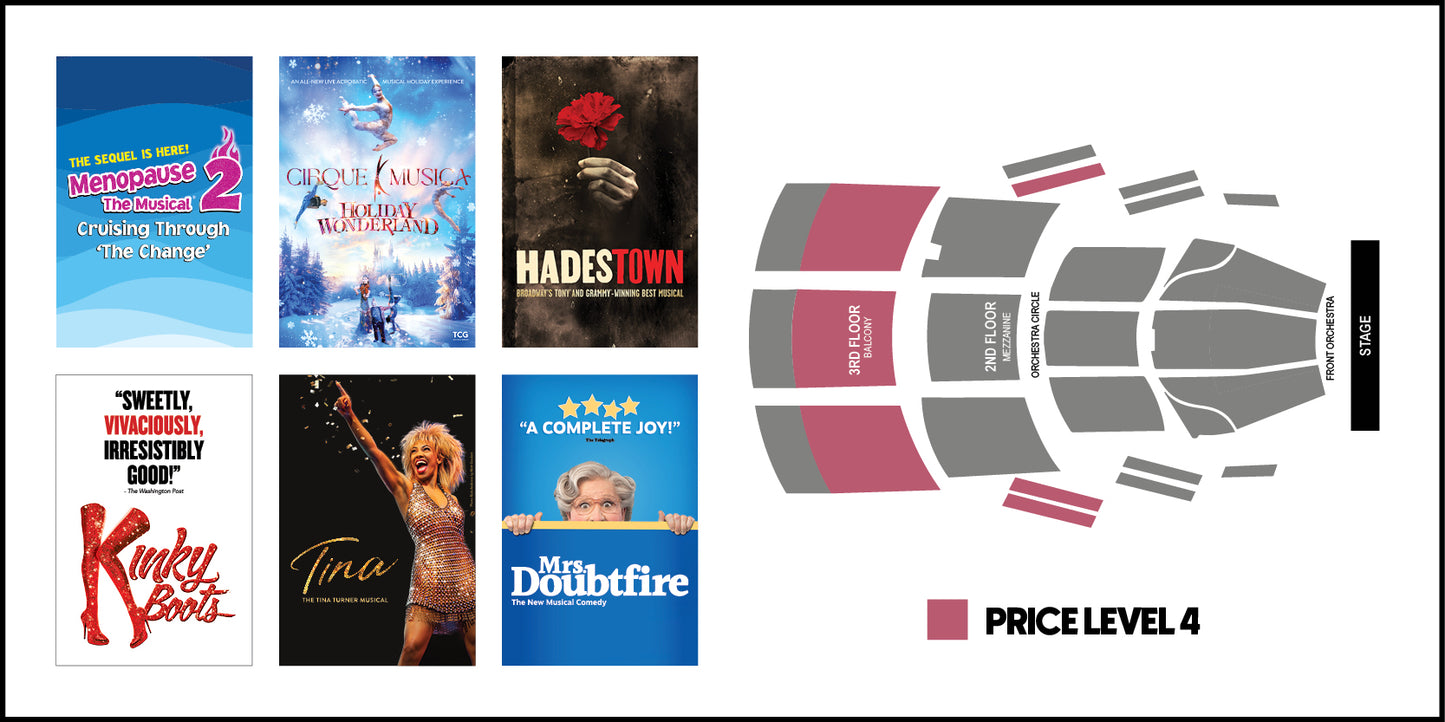 Broadway Series Platinum - Price Level 4