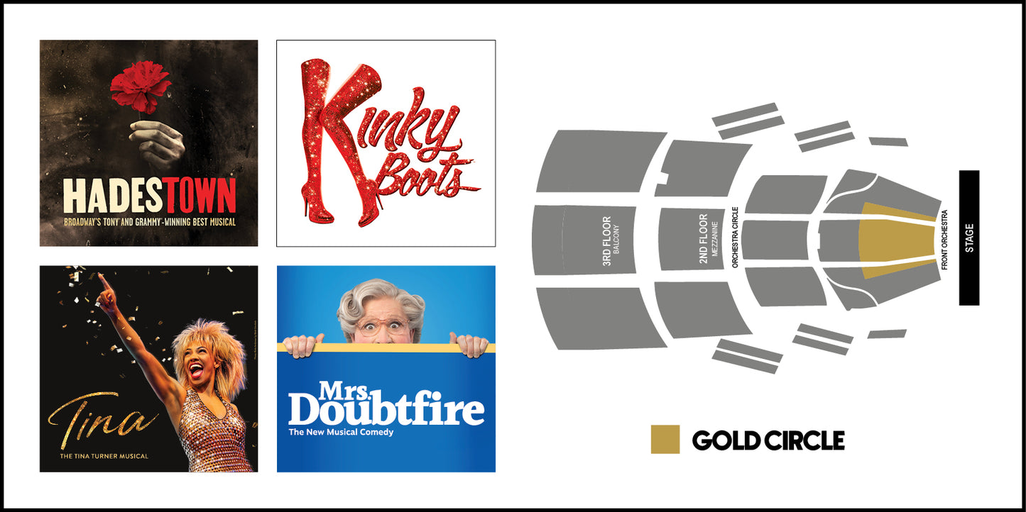 Broadway Series Silver - Gold Circle